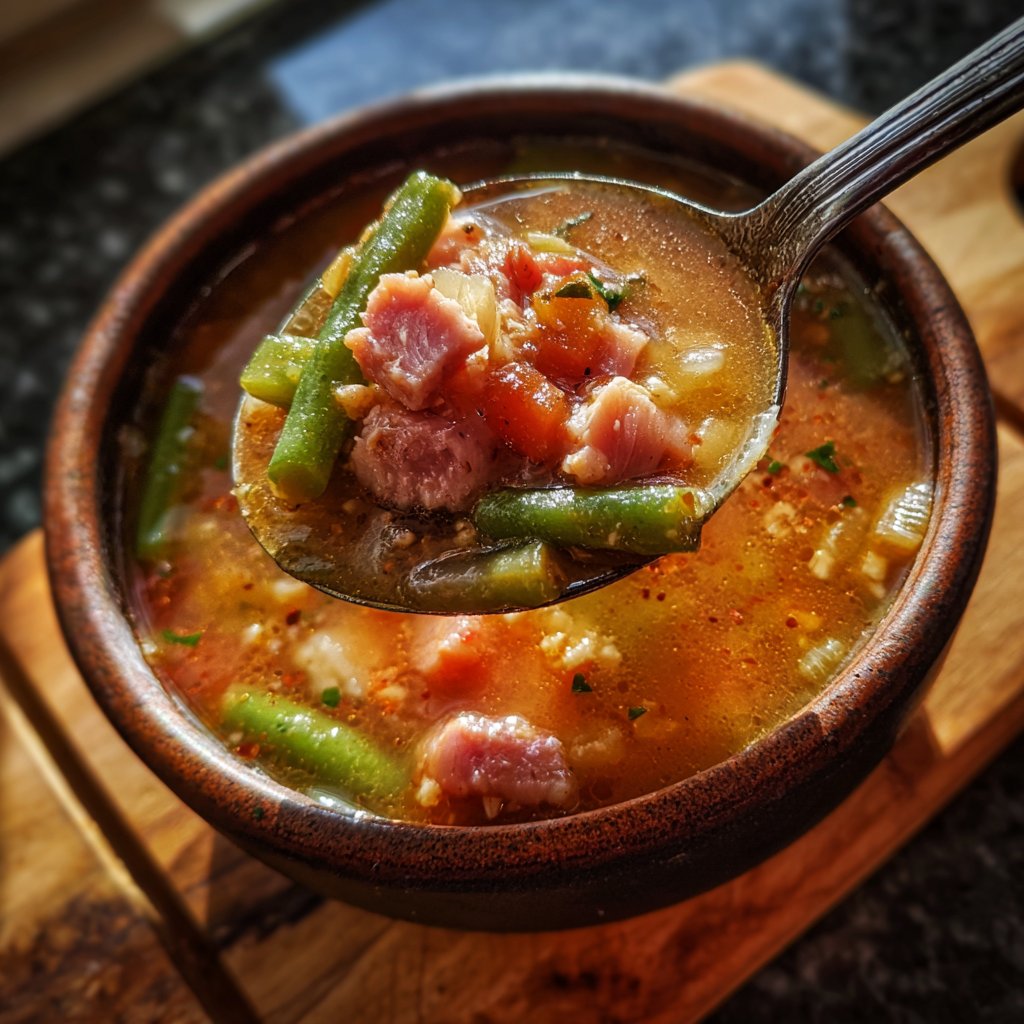 Thick & Hearty Ham and Bean Soup