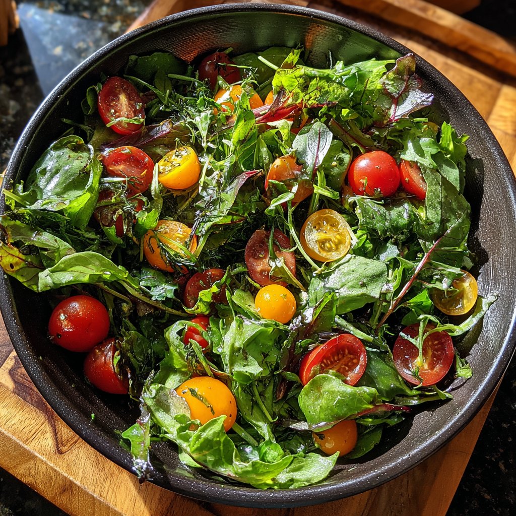 Vibrant Spring Herb Salad