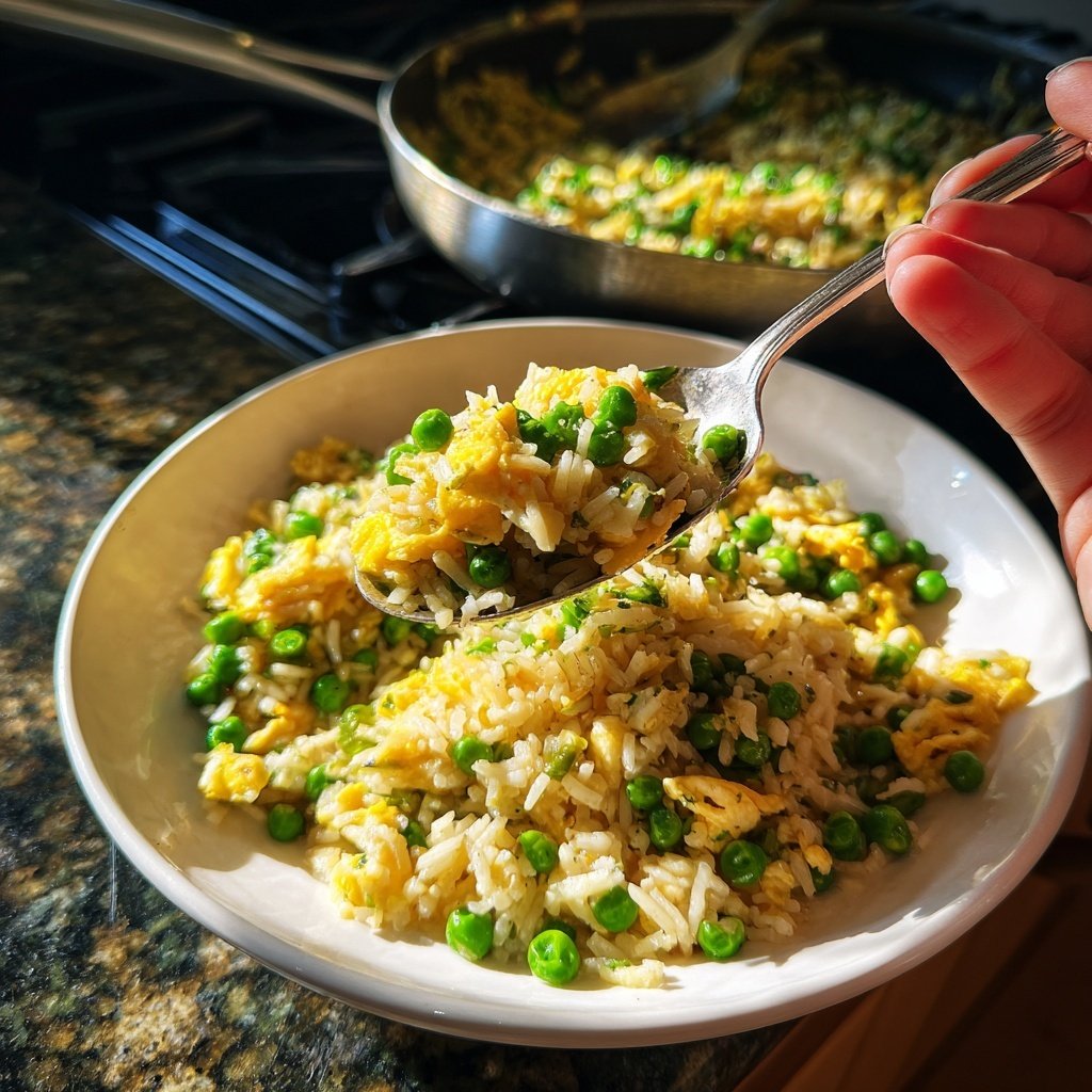 Quick 10 Minute Egg Fried Rice