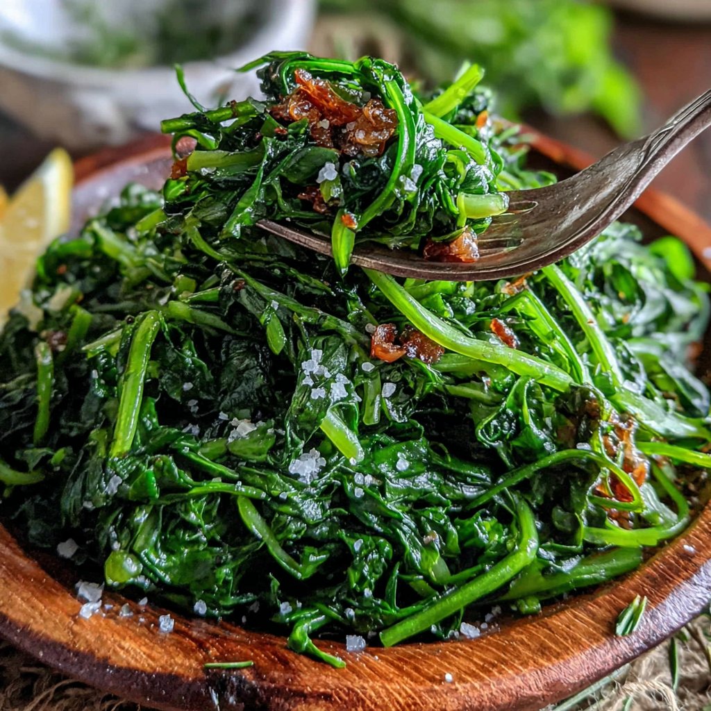 Sautéed Dandelion Greens Delight