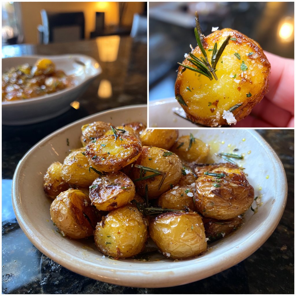 Mediterranean Airfryer Baby Potatoes